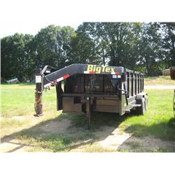 2004 BIG TEX 14 GOOSENECK DUMP TRAILER