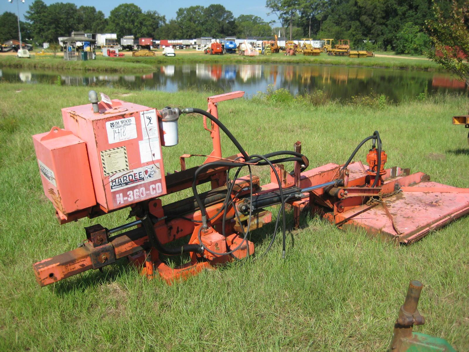 HARDEE 360 SIDE BOOM MOWER