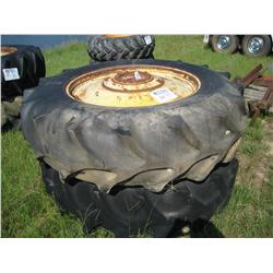 (1) LOT 2 TRACTOR TIRES