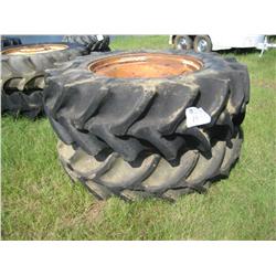(1) LOT 2 TRACTOR TIRES