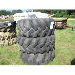 (1) LOT 3 21L-28 TIRES