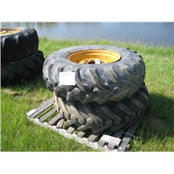 (1) LOT 2 16.9-24 TIRES & WHEELS