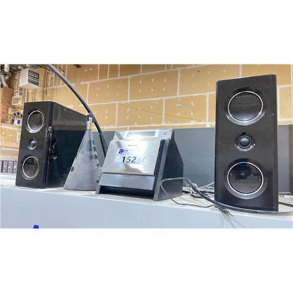 PANASONIC MINI CD SYSTEM & LAMP
