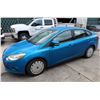 Image 1 : 2013 Ford Focus SFE Sedan, 46556 Miles, Lic. TWX168 (Starts & Runs - See Video)