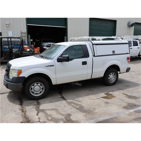 2013 Ford F150 Truck w/ ARE Truck Cap & Side Tool Boxes,135421 Miles (Starts & Runs - See Video)