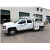 Image 1 : 2019 Chevrolet 3500HD Diesel Utility Truck w/ Racks, 73433 Miles (Starts & Runs - See Video)