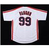 Image 1 : CHARLIE SHEEN SIGNED CLEVELAND INDIANS JERSEY (JSA COA)