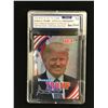 Image 1 : DONALD TRUMP - THE BEST IS YET TO COME TRADING CARD - GRADED 10