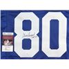 Image 2 : STEVE LARGENT SIGNED SEATTLE SEAHAWKS HOF 95 STAT JERSEY (JSA COA)