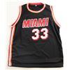 Image 3 : ALONZO MOURNING SIGNED MIAMI HEAT JERSEY (JSA COA)