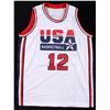 Image 3 : DOMINIQUE WILKINS SIGNED TEAM USA DREAM TEAM JERSEY - PSA COA