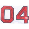 Image 2 : "2004 World Series Champions" Jersey Signed By (10) With Orlando Cabrera, Pokey Reese, Keith Foulke