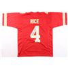 Image 1 : RASHEE RICE KANSAS CITY CHIEFS (BECKETT COA)