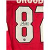 Image 2 : SIDNEY CROSBY SIGNED TEAN CABADA  4 NATIONS HOCKEY JERSEY KB AUTHENTICS COA