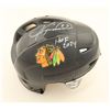 Image 1 : Jeremy Roenick Signed Blackhawks Mini Helmet Inscribed "HOF 2024" BECKETT COA