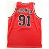 Image 1 : DENNIS RODMAN SIGNED CHICAGO BULLS JERSEY - PSA COA