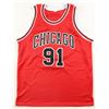 Image 3 : DENNIS RODMAN SIGNED CHICAGO BULLS JERSEY - PSA COA
