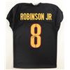Image 1 : BRIAN ROBINSON JR SIGNED WASHINGTON COMMANDERS JERSEY - PSA COA