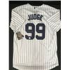 Image 1 : AARON JUDGE SIGNED NEW YORK YANKEES BASEBALL JERSEY KB AUTHENTICS COA