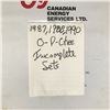 Image 1 : 1987, 1988, 1990 O-PEE-CHEE INCOMPLETE SETS