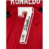 Image 2 : CHRISTIANO RONALDO SIGNED PORTUGAL SOCCER JERSEY KB AUTHENTICS COA