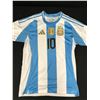 Image 3 : LIONEL MESSI SIGNED ARGENTINA SOCCER JERSEY KB AUTHENTICS COA