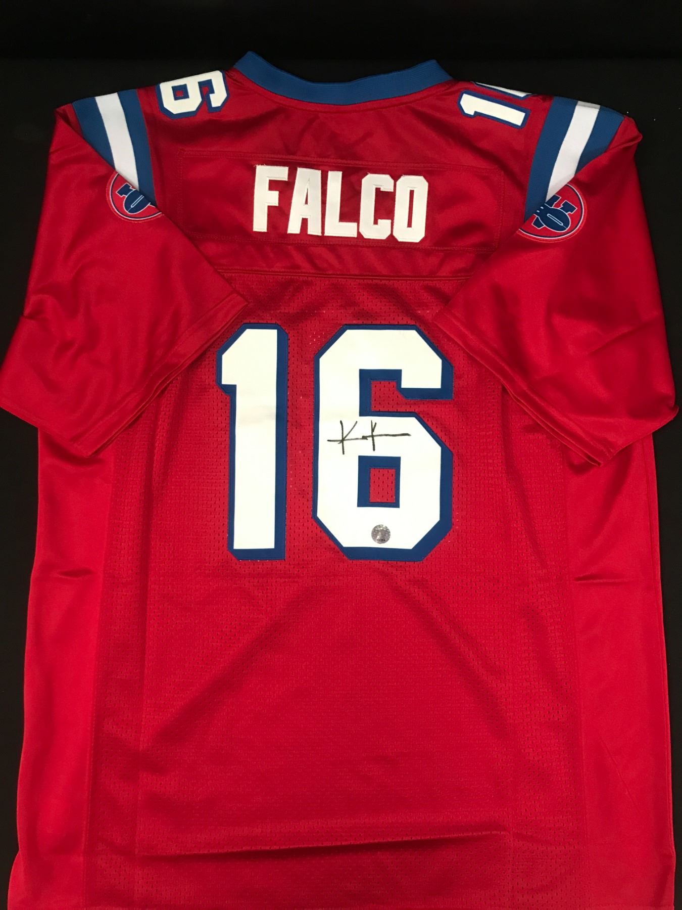 Maillot De Football Shane Falco #16 (The Replacements) - Maille Polyester, Lettres Cousues Pour Homme