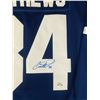 Image 2 : AUSTIN MATTHEWS SIGNED TORONTO MAPLE LEAFS JERSEY (KB COA)