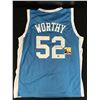 Image 1 : JAMES WORTHY SIGNED NORTH CAROLINA COLLEGE JERSEY - ELITE AUTHENTICATION COA