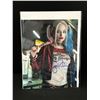 Image 1 : MARGOT ROBBIE SIGNED HARLEY QUINN 8X10 - VS COA