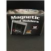 Image 1 : BOX OF 12 MAGNETIC CARD HOLDERS
