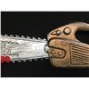 Image 2 : ARI LEHMAN SIGNED AND INSCRIBED CHAINSAW (KB COA)
