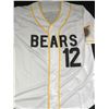 Image 2 : BILLY BOB THORTON SIGNED BAD NEW BEARS CHICOS BAIL BONDS JERSEY (KB AUTHENTICS COA)