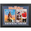Image 1 : THE WATERBOY SIGNED AND FRAMED DUAL 8X10 WITH ADAM SANDLER - PSA COA AND HENRY WINKER - BECKETT COA