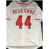 Image 1 : ELLY DE LA CRUZ SIGNED CINCINATTI REDS JERSEY (KB COA)