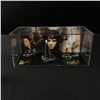 Image 1 : QUAD SIGNED LORD OF THE RINGS PIECE: ELIJAH WOOD, SEAN ASTIN, JOHN RHYS DAVIS & ANDY SERKIS WWOC COA