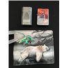 Image 1 : LOT OF 2 ZIPPO LIGHTERS AND A NATIVE LEATHERWALLET