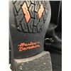Image 3 : HARLEY DAVIDSON LEATHER RIDING BOOTS SIZE 10