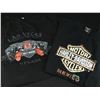 Image 1 : LOT OF 2 VINTAGE HARLEY DAVIDSON T-SHIRTS SIZE LARGE