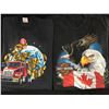 Image 1 : LOT OF 2 VINTAGE HARLEY DAVIDSON T-SHIRTS SIZE LARGE
