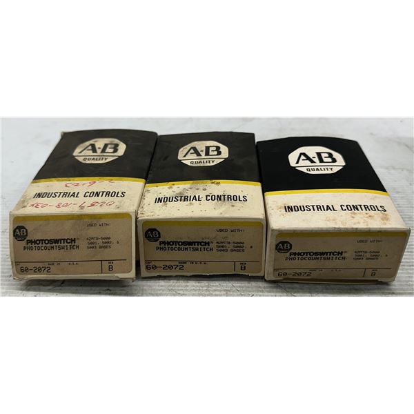 (3) Allen Bradley #60-2072 Switches
