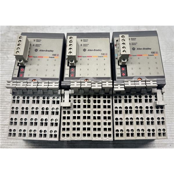 (3) Allen Bradley #1734D-IA8X0W8 Device Net 95723004