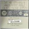 Image 6 : (2) Allen-Bradley #1771-0FE1-B Analog Output Modules