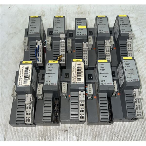 Lot of (10) Allen-Bradley #1734-ADN