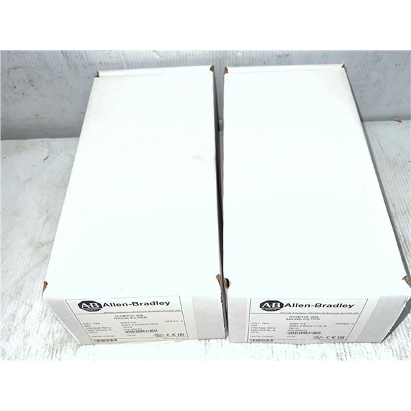 (2) Allen-Bradley #2097-F4 Kinetix Mains Filter