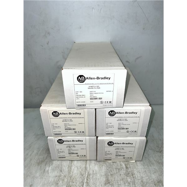 (5) Allen-Bradley #2097-F4 Kinetix Mains Filter
