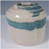 Image 3 : Studio Pottery Vase with Blue Glaze