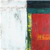 Image 2 : One-of-a-Kind Abstract Expressionist Oil on Canvas Painting