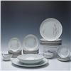 Image 1 : 34pc Platinum Wheat Fine China Dinnerware Set, Japan