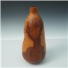 Image 1 : Hand-Turned Burl Wood Vase